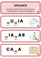 Vista previa - Juegos / Gamificación - 300 tarjetas para trabajar LENGUA CASTELLANA - página 1