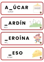 Vista previa - Juegos / Gamificación - 300 tarjetas para trabajar LENGUA CASTELLANA - página 2