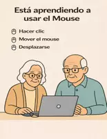 Vista previa - Hojas de trabajo - Uso del mouse de la computadora guia para adultos mayores - página 2