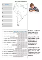 Vorschau - Arbeitsblätter - Topografie - Die Länder Südamerikas - Seite 2