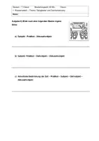 Vorschau - Klassenarbeiten - Klassenarbeit Deutsch – Satzglieder und Zeichensetzung - Seite 3