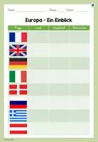 Vorschau - Arbeitsblätter - Arbeitsblätter: Europas größte Wahrzeichen - Seite 1