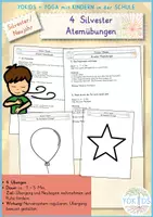Vorschau - Anderer Materialtyp - Silvester Neujahr Atemübungen - Deckblatt