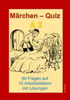 Vorschau - Arbeitsblätter - Märchen-Quiz A2 - Deckblatt