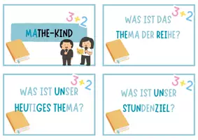 Vorschau - Präsentationen/Tafelbilder - Mathe-Kind Flyer - Seite 1