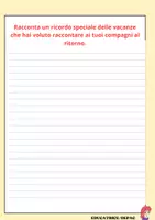 anteprima - Esercizi - ritorno a scuola: domande e costruzione di racconti - Pagina 3