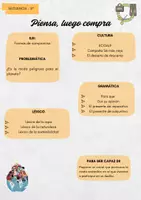 Aperçu - Préparation de séquence / Séquence complète - Séquence 3 - 3° LVB - Piensa, luego compra - Page de couverture