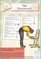 Vorschau - Anderer Materialtyp - Silvester Neujahr Yoga Silvesternacht - Deckblatt