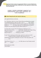 Vorschau - Arbeitsblätter - Beschwerdebrief Lückentexte – 10 Aufgaben mit Lösungen - Seite 1