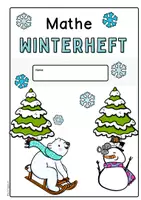 Vorschau - Unterrichtsreihen - Übungsheft Mathe 1.Klasse Winter, Arbeitsblätter, Zr 10, 20 Rechnen lernen - Seite 1