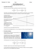 Vorschau - Unterrichtsreihen - Analytische Geometrie: Geraden in Parameterform, Punktprobe, Lagebeziehungen, Orthogonalität, Skalarprodukt und Winkel (+Geogebra) - Seite 2
