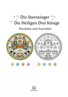 Vorschau - Mal- und Bastelvorlagen - Die drei heiligen Könige - Mandala - Deckblatt