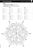 Vorschau - Arbeitsblätter - Rechenmandala: schriftliche Multiplikation - Seite 2