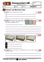 Vorschau - Klassenarbeiten - Klassenarbeit Holz (Werkstoff) - Seite 2