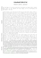 Vorschau - Stundenentwürfe - Textsorte Charakteristik/Charakterisierung - Beispieltext & Übungen - Seite 3
