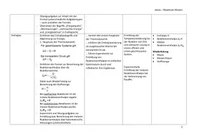 Vorschau - Unterrichtsreihen - Sequenzplanung Thermodynamik (Abitur) Reihenplanung - Seite 2