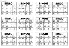 Vorschau - Arbeitsblätter - Les nombres/Zahlen auf Französisch 1-100 und Bingo - Seite 1