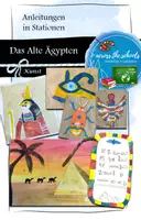 Vorschau - Stationenlernen - Das Alte Ägypten im Kunstunterricht: Stationenarbeit - Deckblatt