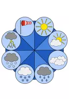 Vorschau - Mal- und Bastelvorlagen - Materialpaket Wetter - Seite 3