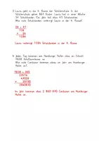 Vorschau - Arbeitsblätter - Textaufgaben Klasse 4 schriftliche Multiplikation mit Lösungen - Seite 3