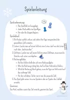 Vorschau - Spiele - 4er-Reihe Leiterspiel Winter (kleines Einmaleins) Multiplikation - Seite 1