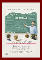 Vorschau - Merkblätter - Grammar Overview - Alle wichtigen Grammatikthemen für den mittleren Bildungsabschluss / Realschulabschluss auf einen Blick - Deckblatt