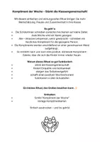 Vorschau - Bildkarten - Klassen-Komplimente – Ritual für mehr Wertschätzung (GRATIS | ab Klasse 1) - Seite 1