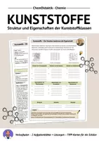 Vorschau - Stundenentwürfe - Struktur-Eigenschaftsbeziehungen - Deckblatt
