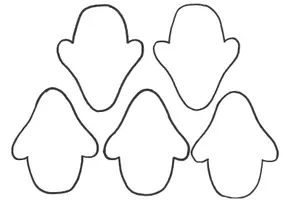 Vorschau - Anderer Materialtyp - Bastelvorlage Pinguin - Seite 1