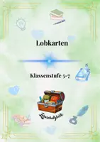 Vorschau - Bildkarten - Lobkärtchen - Deckblatt