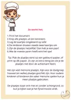 Voorbeeld - De bakker - plaatjes memorie - Pagina 1