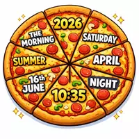 zapowiedź - Angielski AT IN ON gra pizza przyimki czasu - obwoluta