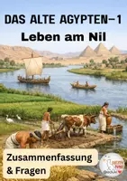 Vorschau - Test - Das Alte Ägypten–1: Leben am Nil | Zusammenfassung & Fragen - Deckblatt