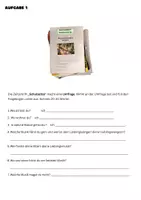 Vorschau - Arbeitsblätter - DaF Test 6 Schriftlicher Ausdruck A1–A2 - Seite 1