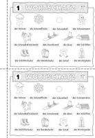 Vorschau - Arbeitsblätter - Mini-Heft - Ich lerne Deutsch - Der Winter - Selbstlernheft für DaZ / DaF / Deutsch - Seite 3