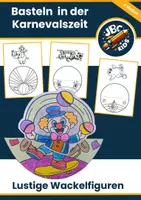 Vorschau - Mal- und Bastelvorlagen - wachsendes Materialpaket: Karneval / Fasching / Fastnacht - Seite 1