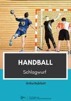 Vorschau - Arbeitsblätter - Handball ⎮ Schlagwurf Theorie - Deckblatt