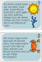 Vorschau - Aufgabenkarten - Ozean Abschreibkartei Klasse 1 - Seite 2