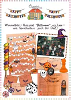 Vorschau - Spiele - Halloween: Wimmelbild-Quizspiel - Deutsch/DaZ - Kl. 2/3 (Lese- & Sprechanlass) - Deckblatt