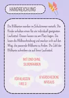 Vorschau - Spiele - XXL Lesespaziergang Silvester - Anlaute, Rätsel, Sätze, Abschnitte uvm. Klassen 1 - 3 - Seite 1