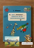 Vorschau - Spiele - Spiel "Seilziehen" (addierenen ZR 20 mit Zehnerüberschreitungen) - Deckblatt