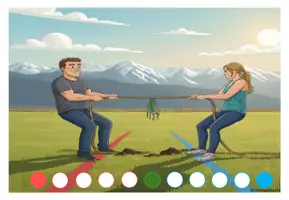 Vorschau - Spiele - Spiel "Seilziehen" (addierenen ZR 20 mit Zehnerüberschreitungen) - Seite 1