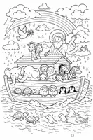 Vorschau - Arbeitsblätter - Religion Klasse 1/2: Die Arche Noah - Seite 2