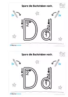 Vorschau - Arbeitsblätter - Mini-Heft zum Buchstaben D/d - Seite 2