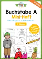 Vorschau - Arbeitsblätter - Bundle: 26 Mini-Hefte zu den Buchstaben A-Z - Seite 1