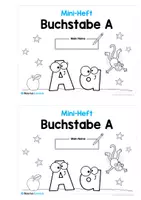 Vorschau - Arbeitsblätter - Bundle: 26 Mini-Hefte zu den Buchstaben A-Z - Seite 2