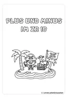 Vorschau - Arbeitsblätter - Plus und Minus im Zahlenraum 10 – Rechnen üben & festigen | 1. Klasse - Seite 2