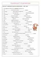 Vorschau - Arbeitsblätter - 1st Conditional - worksheet - Deckblatt