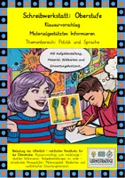 Vorschau - Bildkarten - Klausurenpaket - Oberstufe: Materialgestütztes Informieren - Seite 1