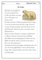 Vorschau - Arbeitsblätter - Lesen: Tiere und Lebensräume - Materialpaket - Seite 2